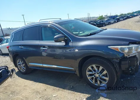 2014 Infiniti Qx60 из США, поврежденный, VIN 5N1AL0MMXEC501665
